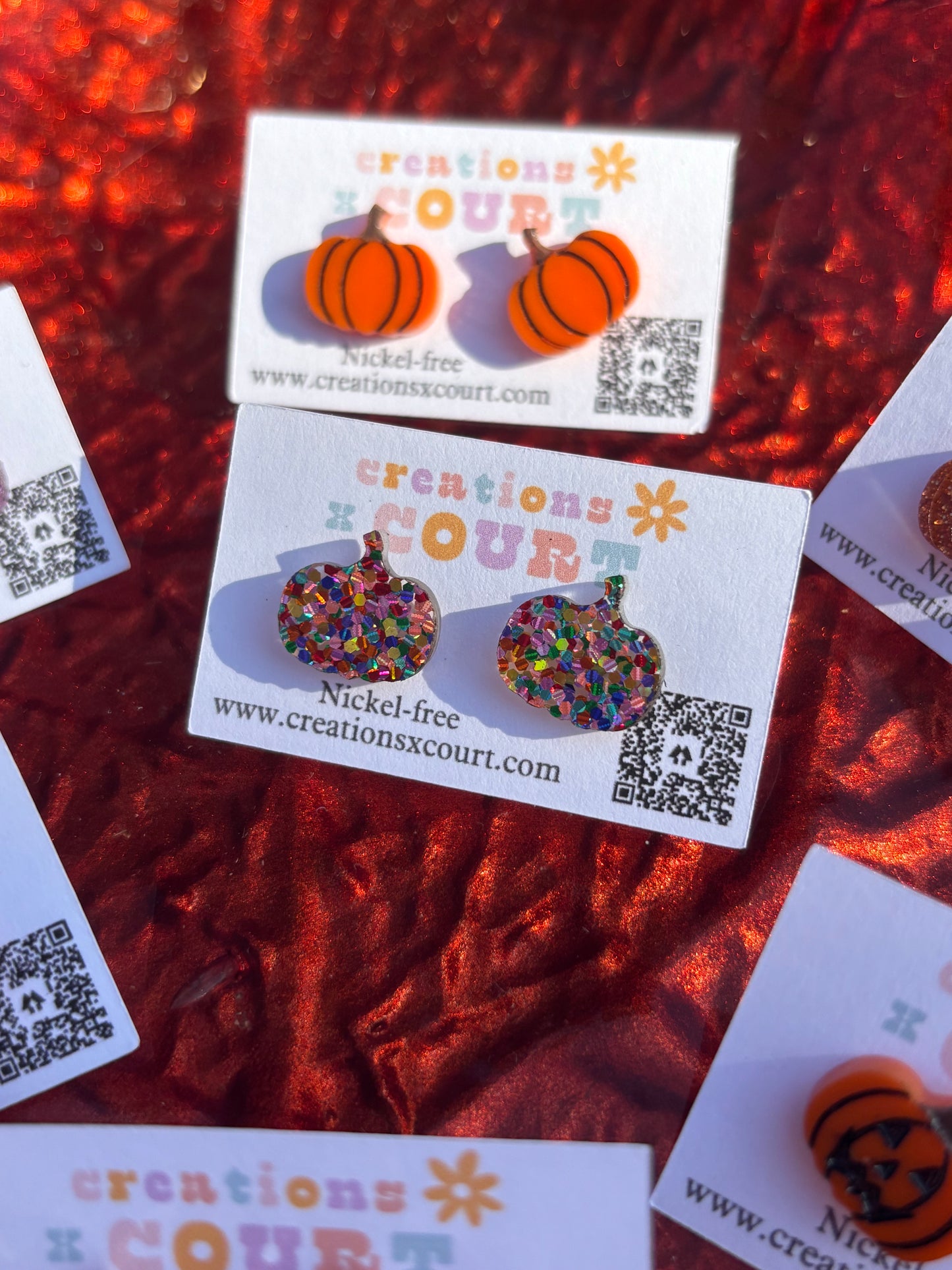 Pumpkin Studs