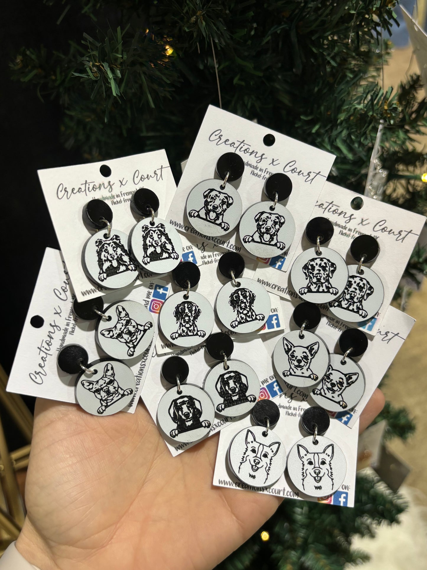 Doggie Dangles and Studs