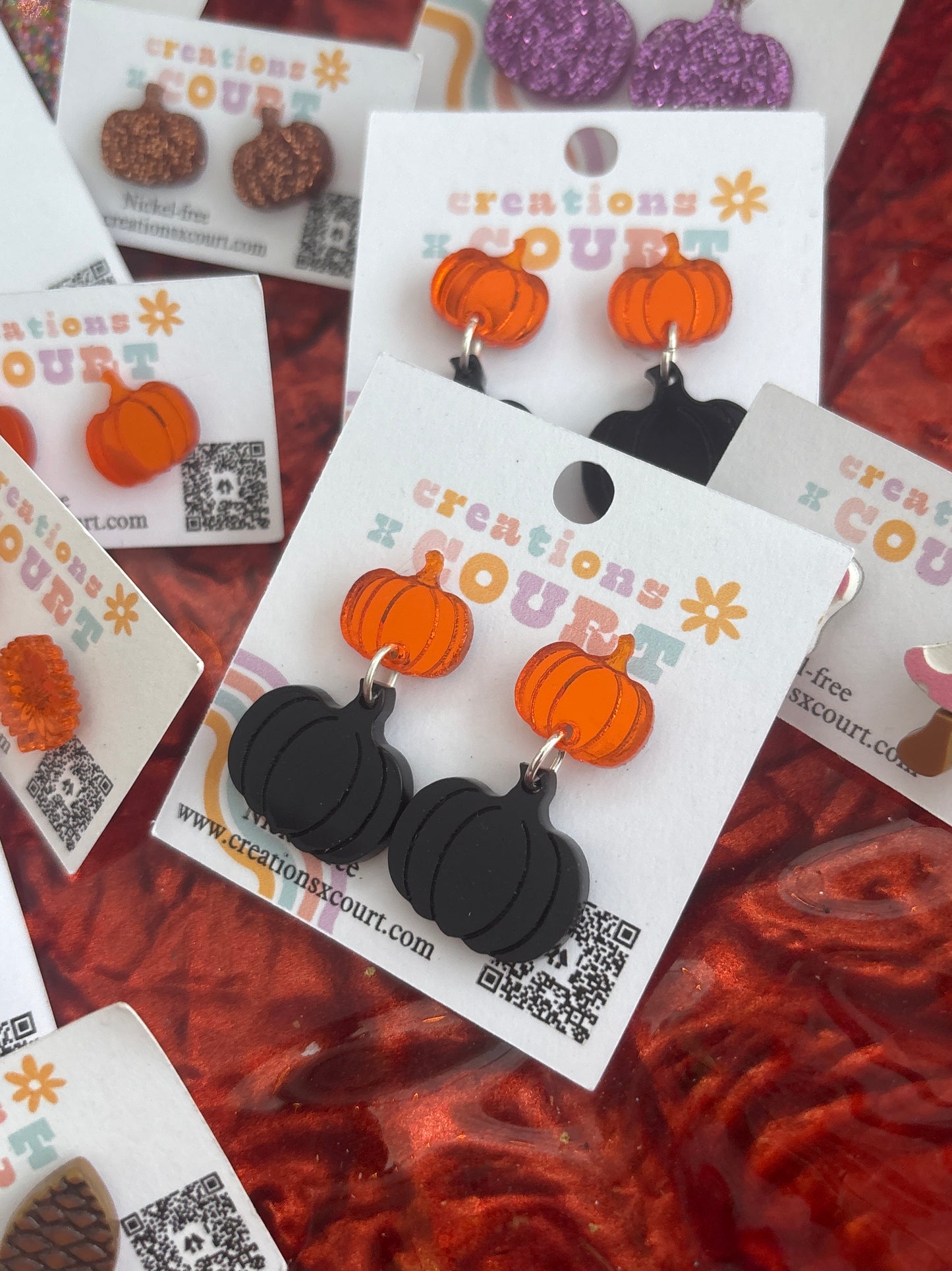 Pumpkin Patch Dangles