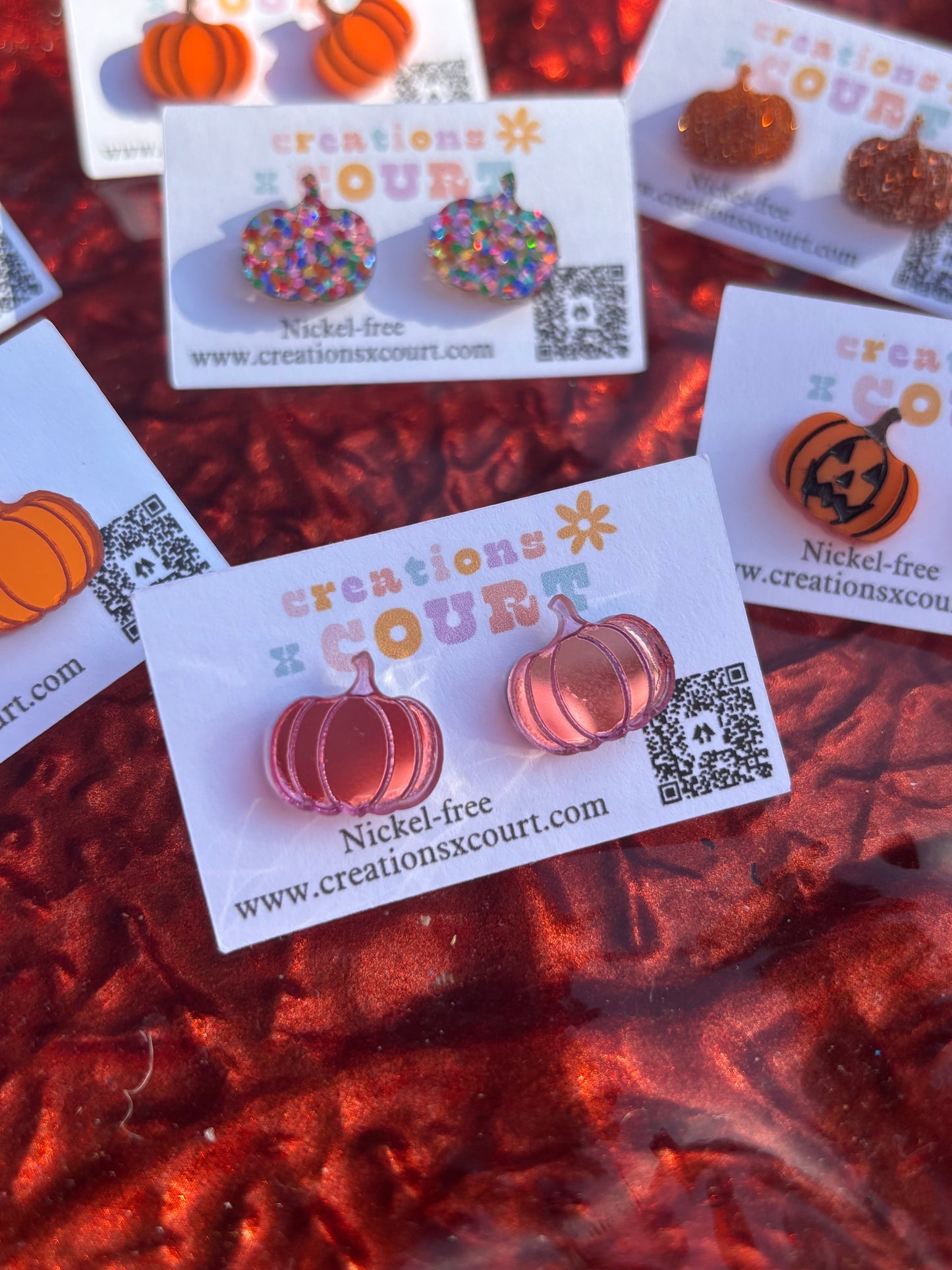 Pumpkin Studs