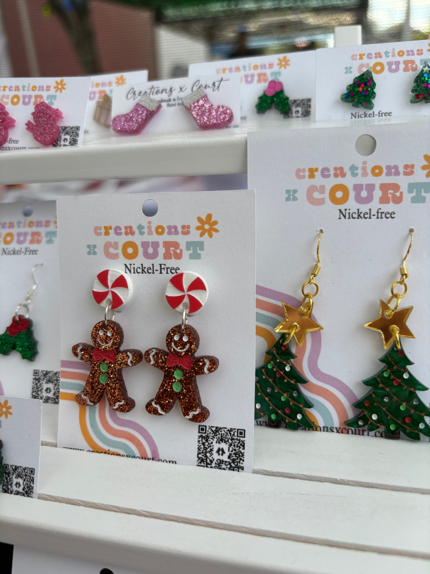 Gingerbread Men Dangles