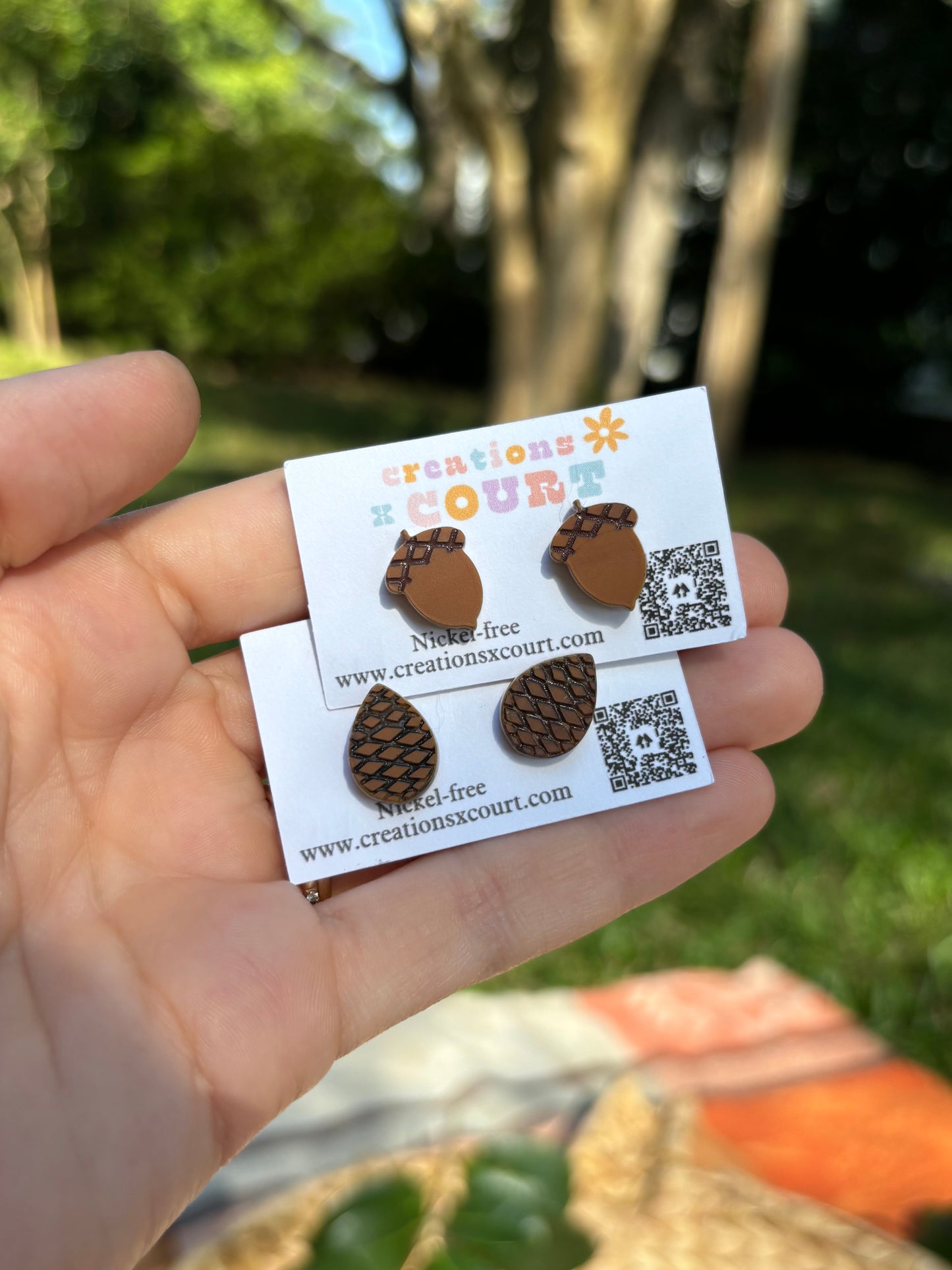Acorn + Oak Leaf