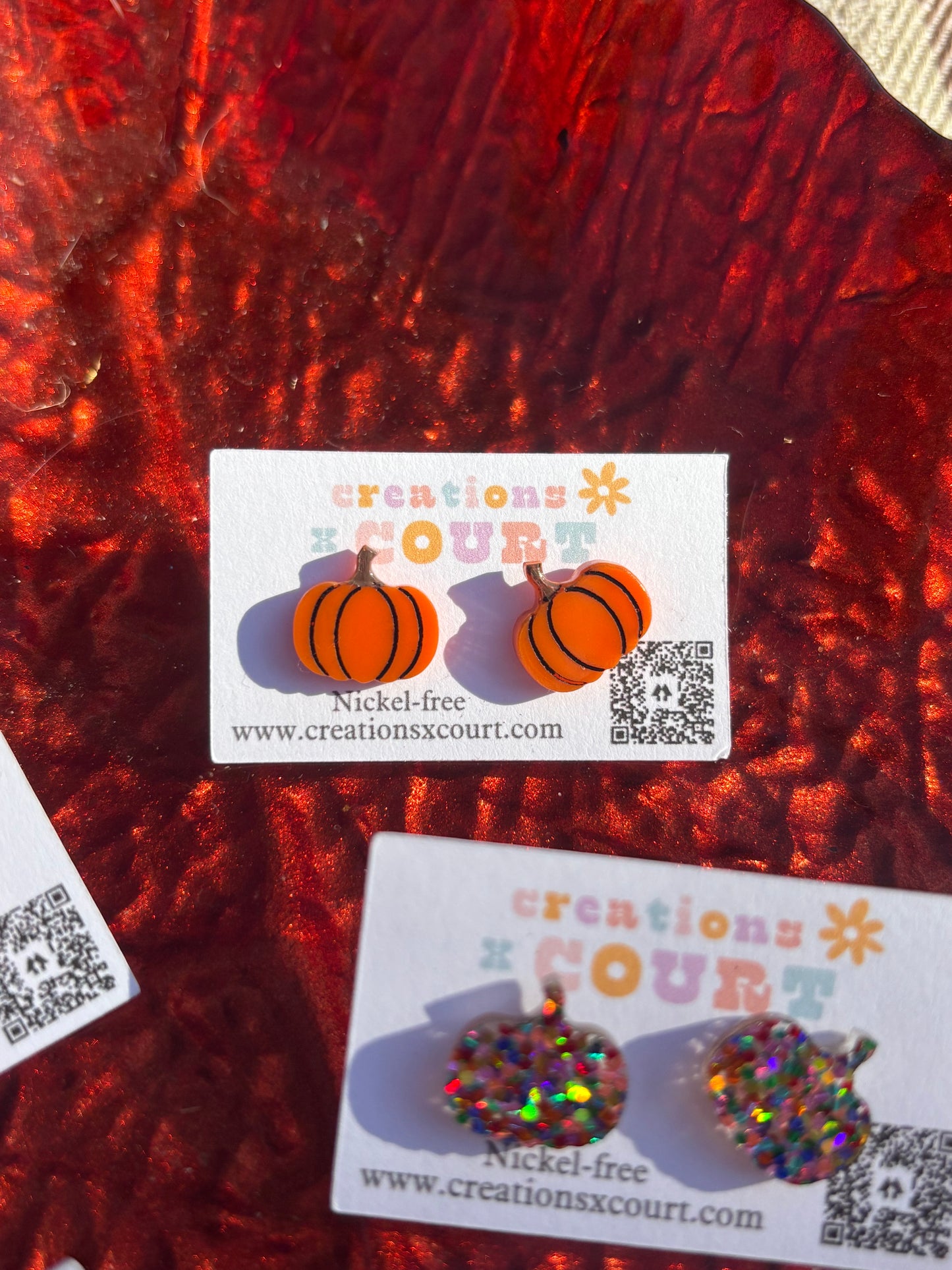 Pumpkin Studs