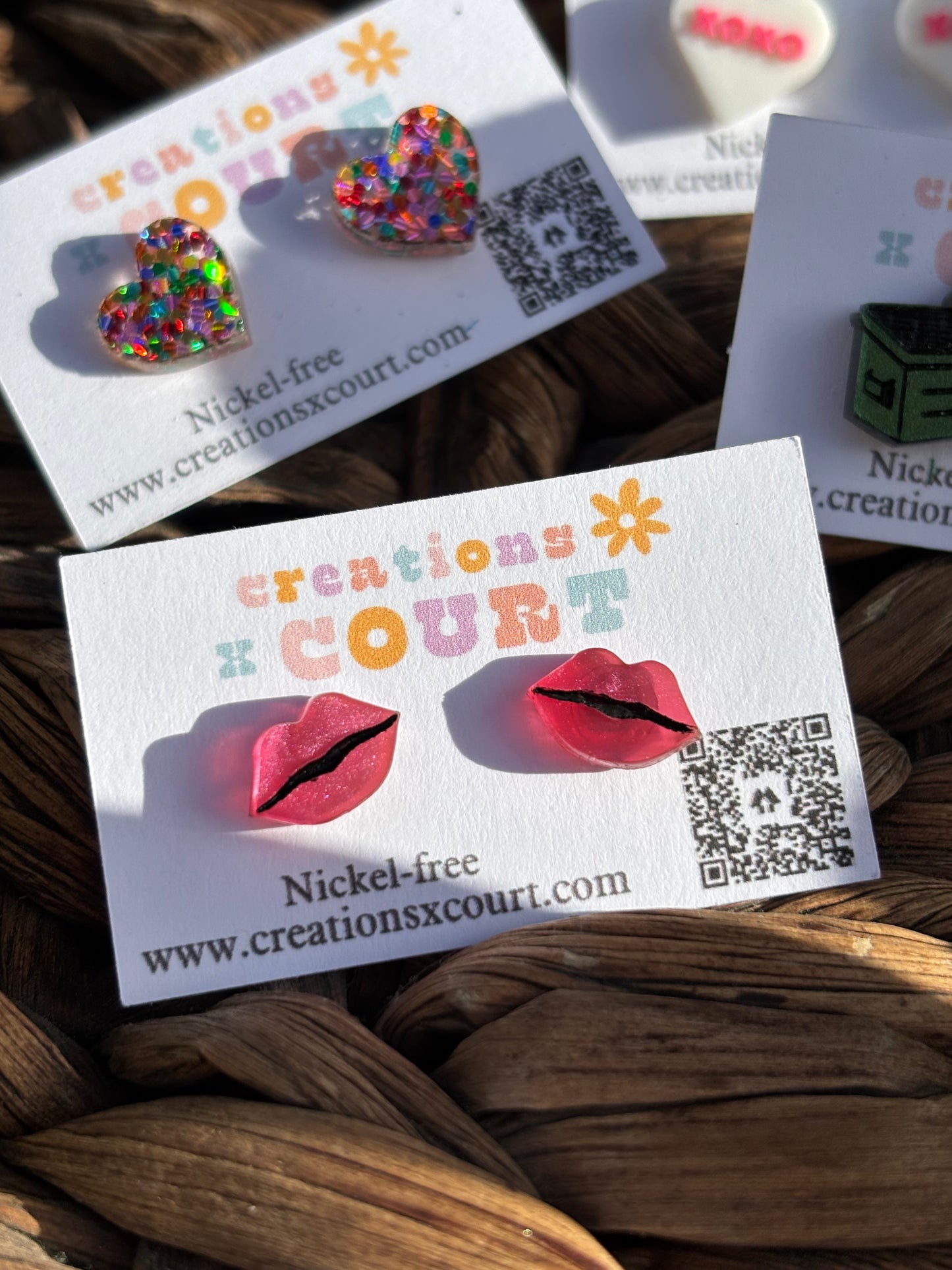 Valentine Studs