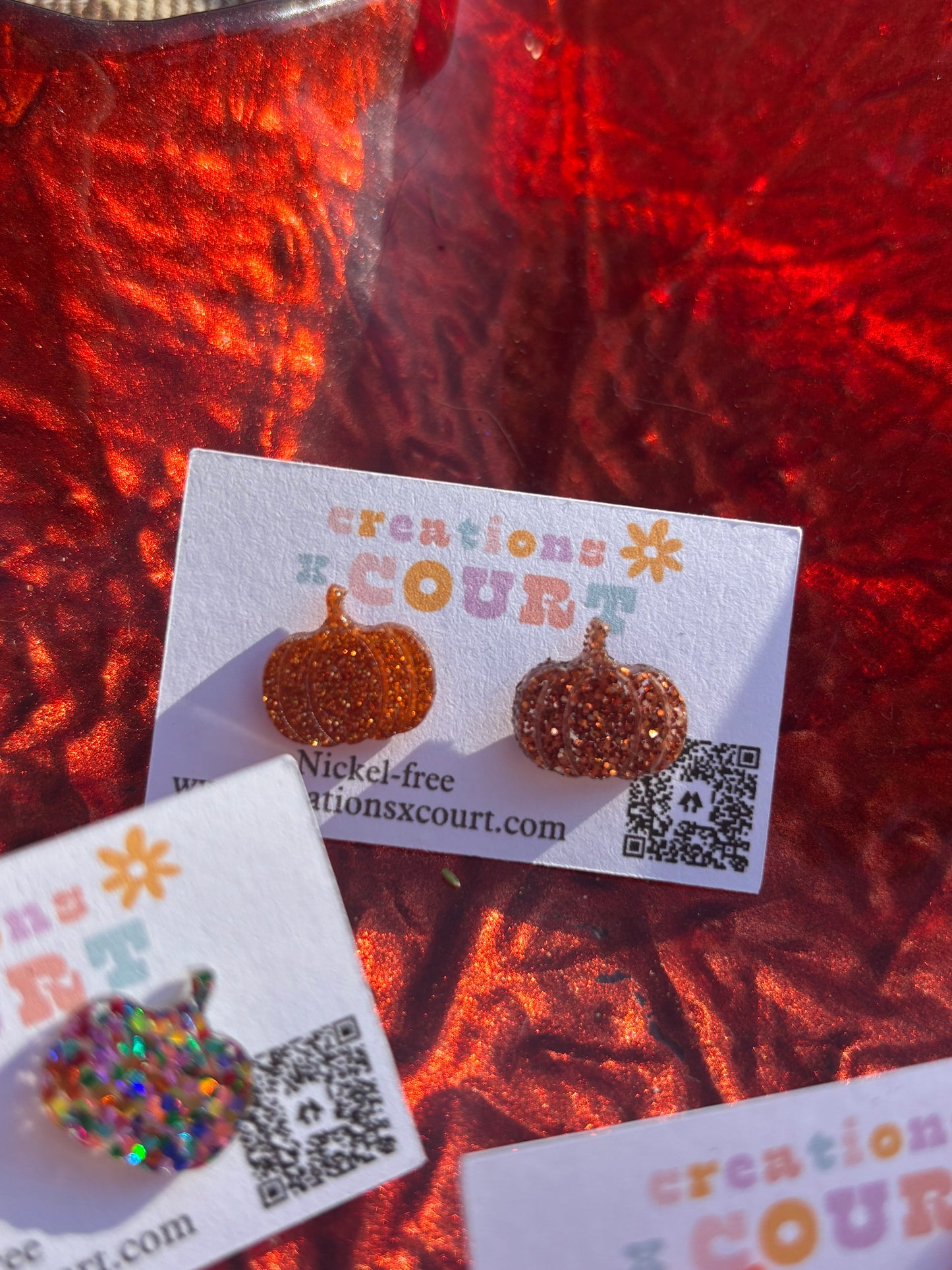 Pumpkin Studs