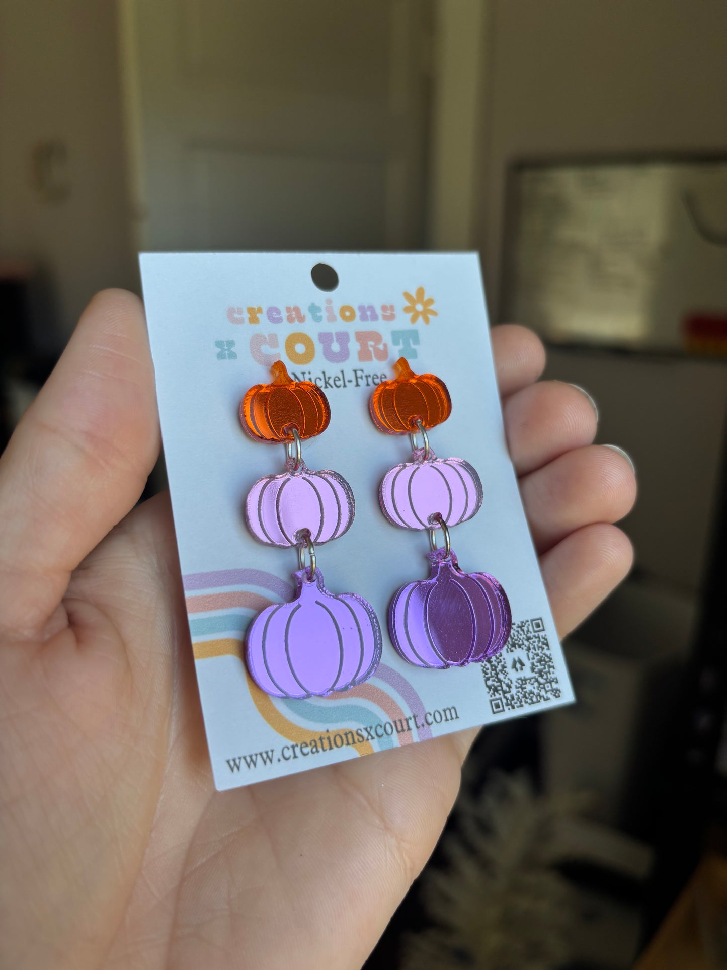 Pumpkin Patch Dangles