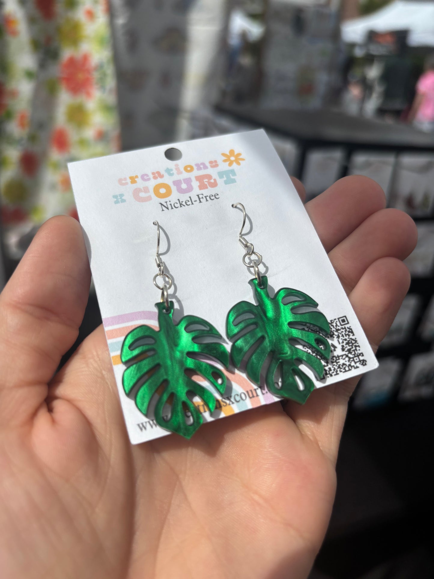 Monstera Dangles and Studs