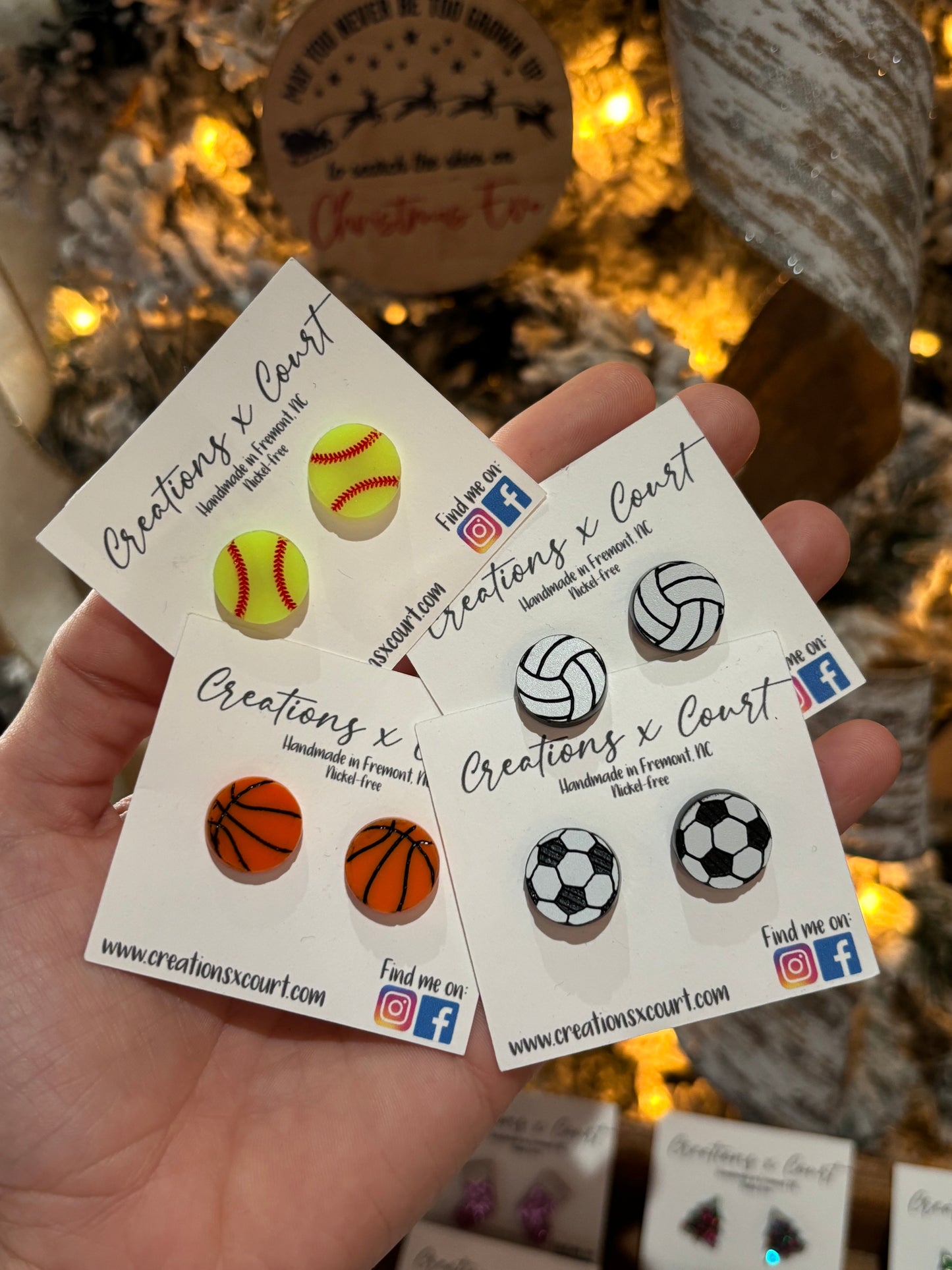 Sporty Studs (Balls)