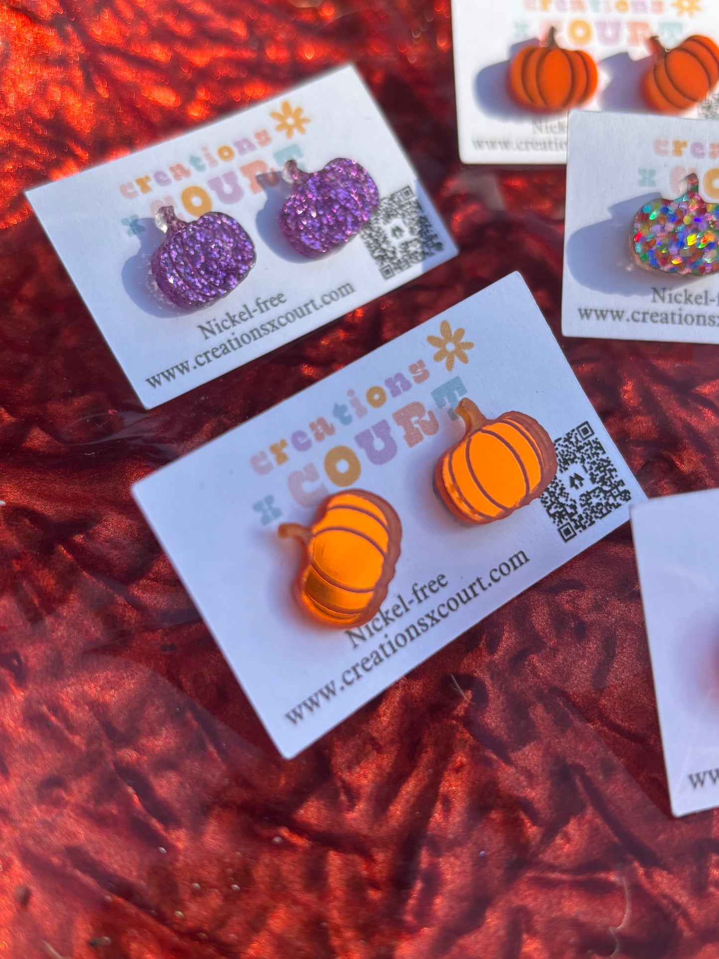 Pumpkin Studs