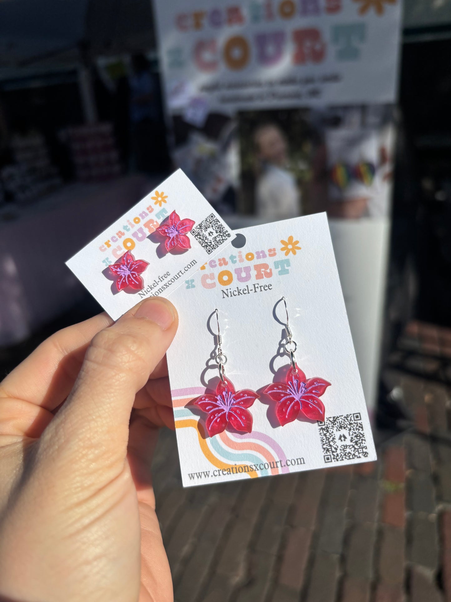 Azalea Dangles and Studs