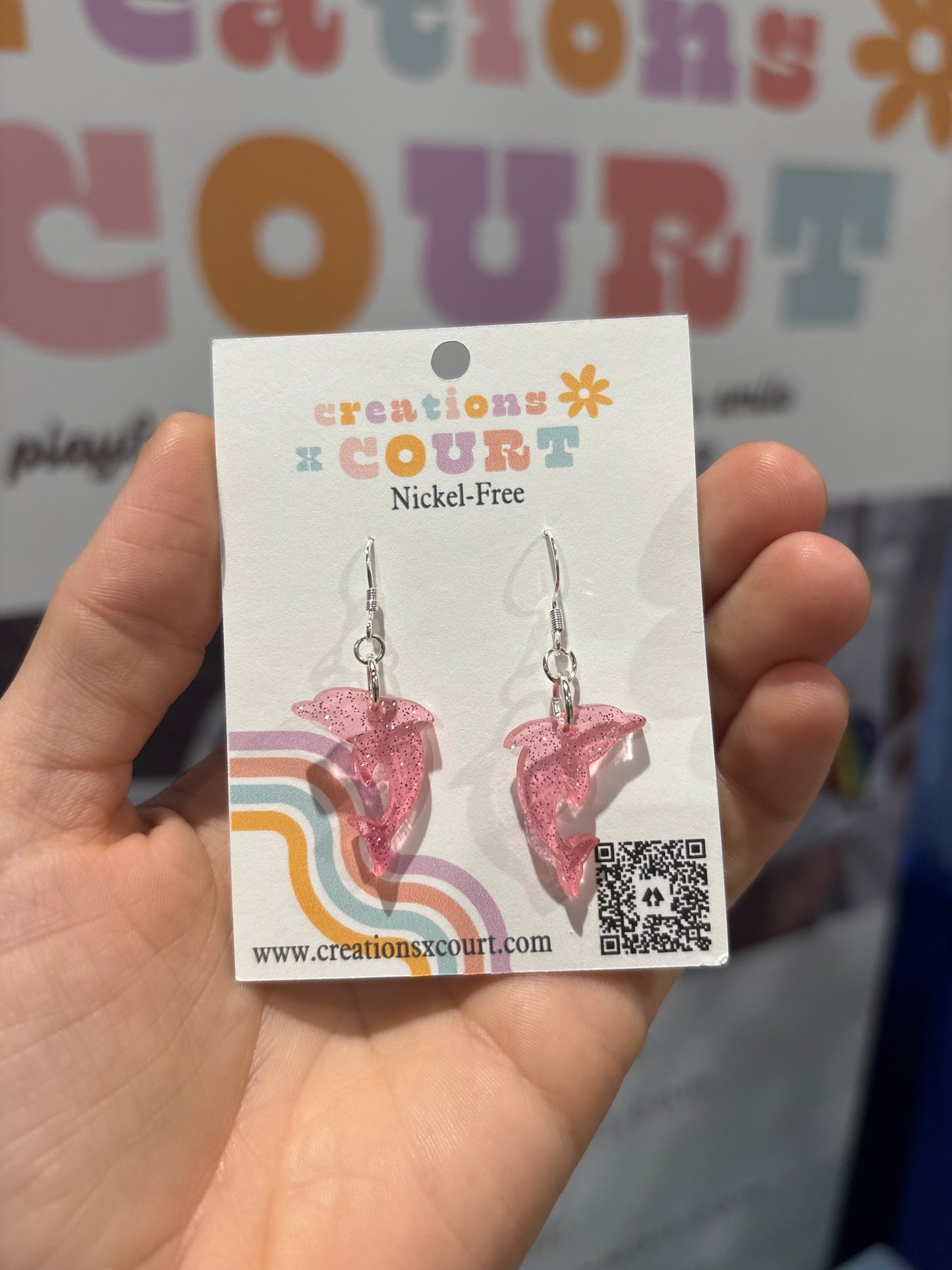 Dolphin Dangles and Studs