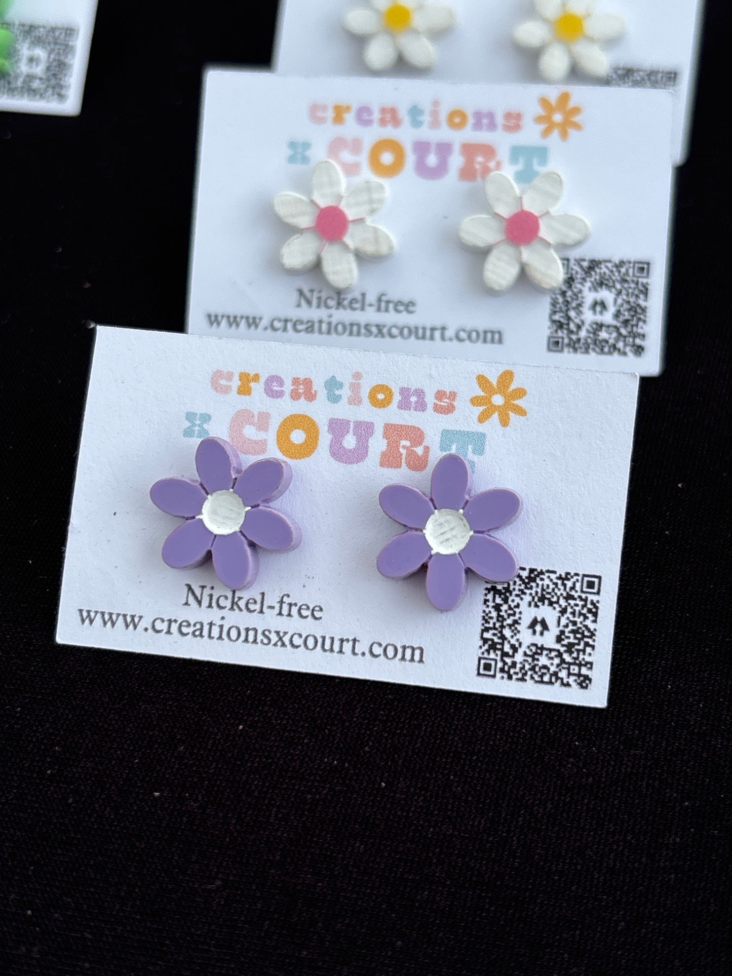 Daisy Dangles and Studs