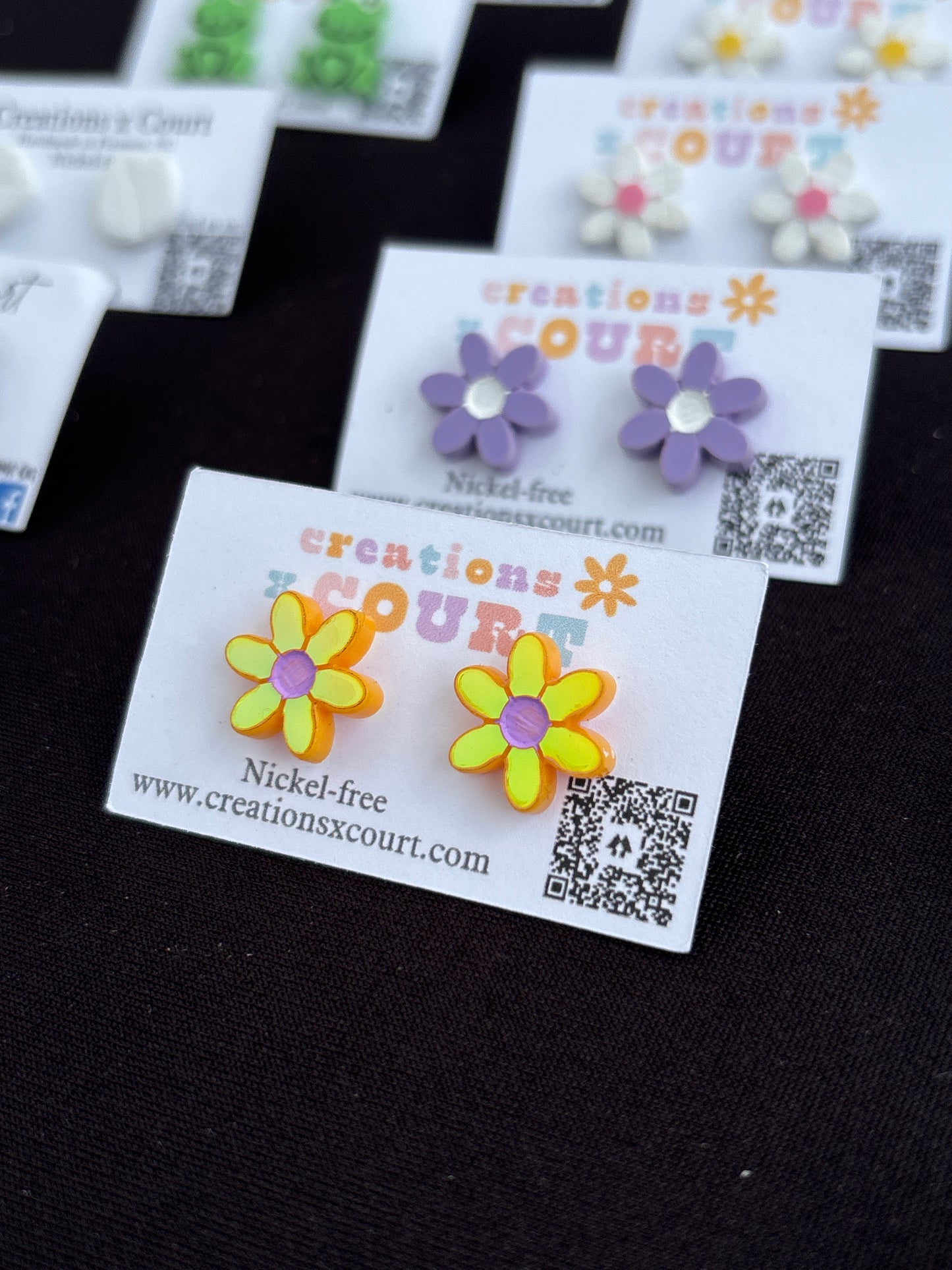 Daisy Dangles and Studs