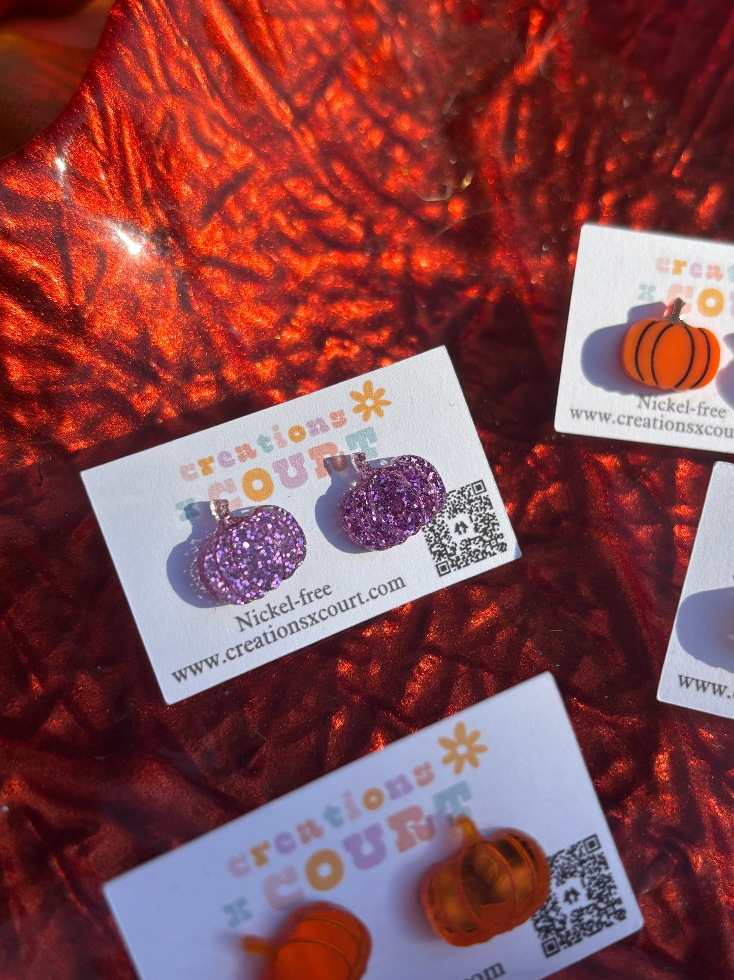 Pumpkin Studs