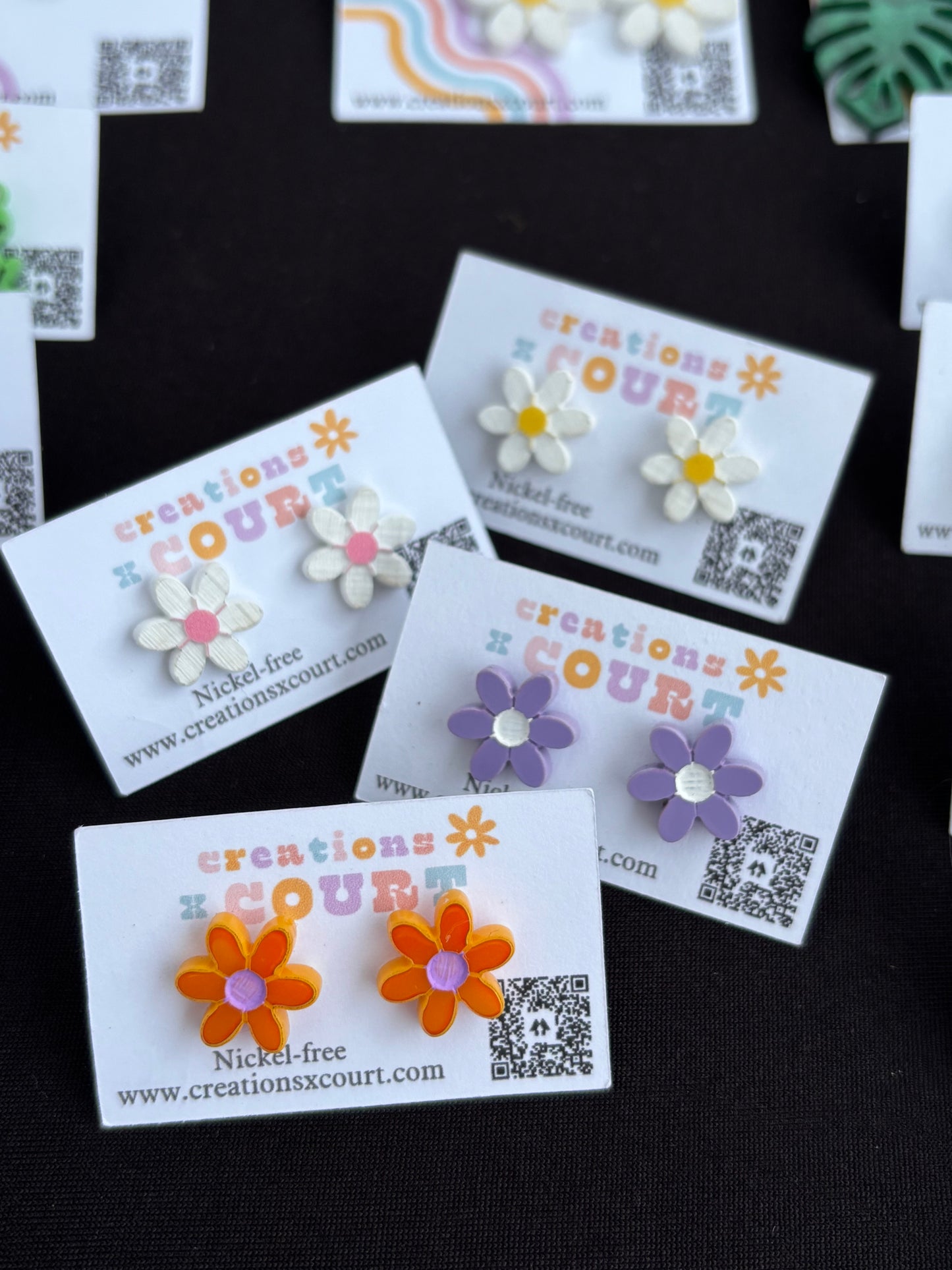 Daisy Dangles and Studs