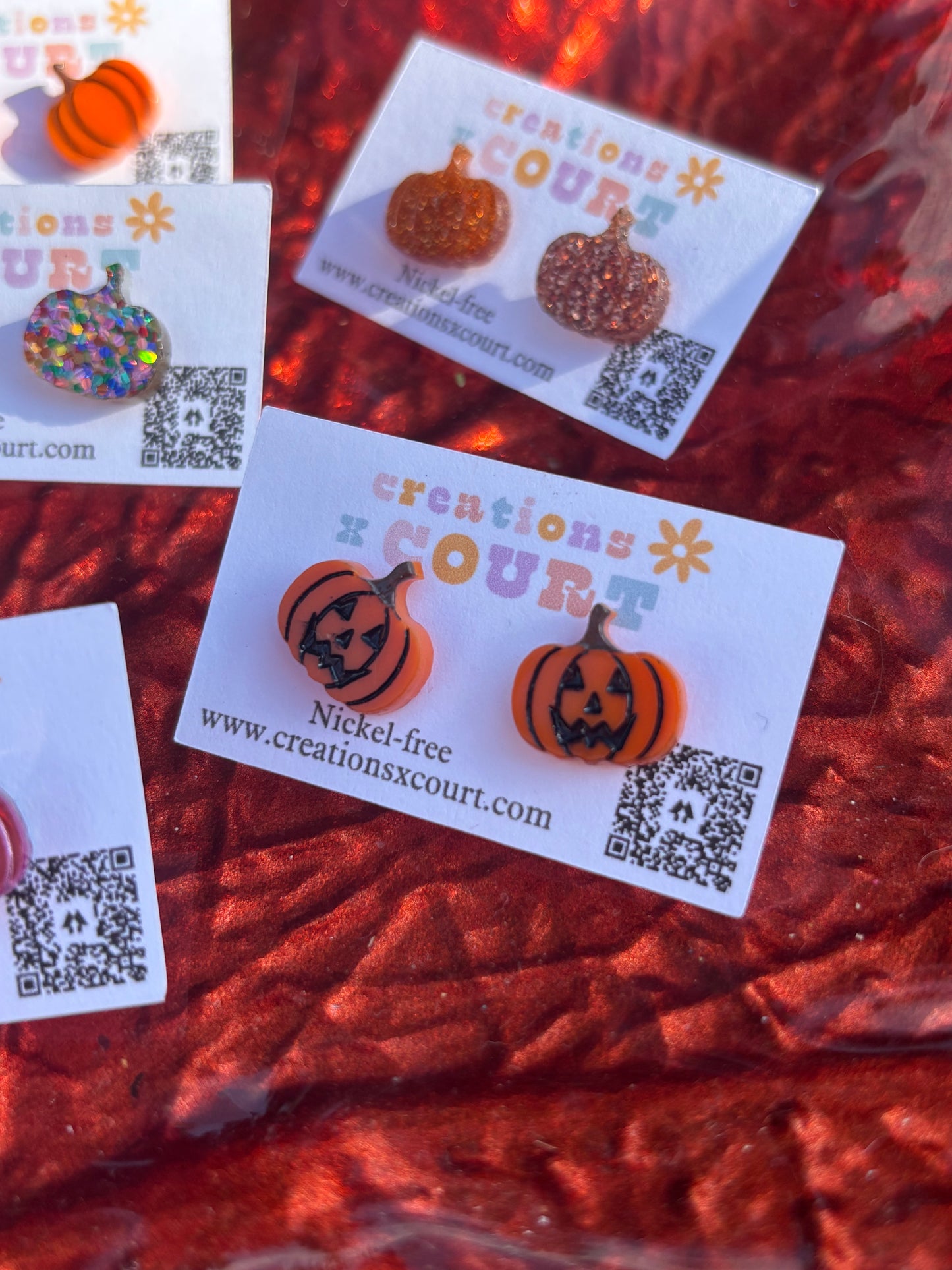 Pumpkin Studs