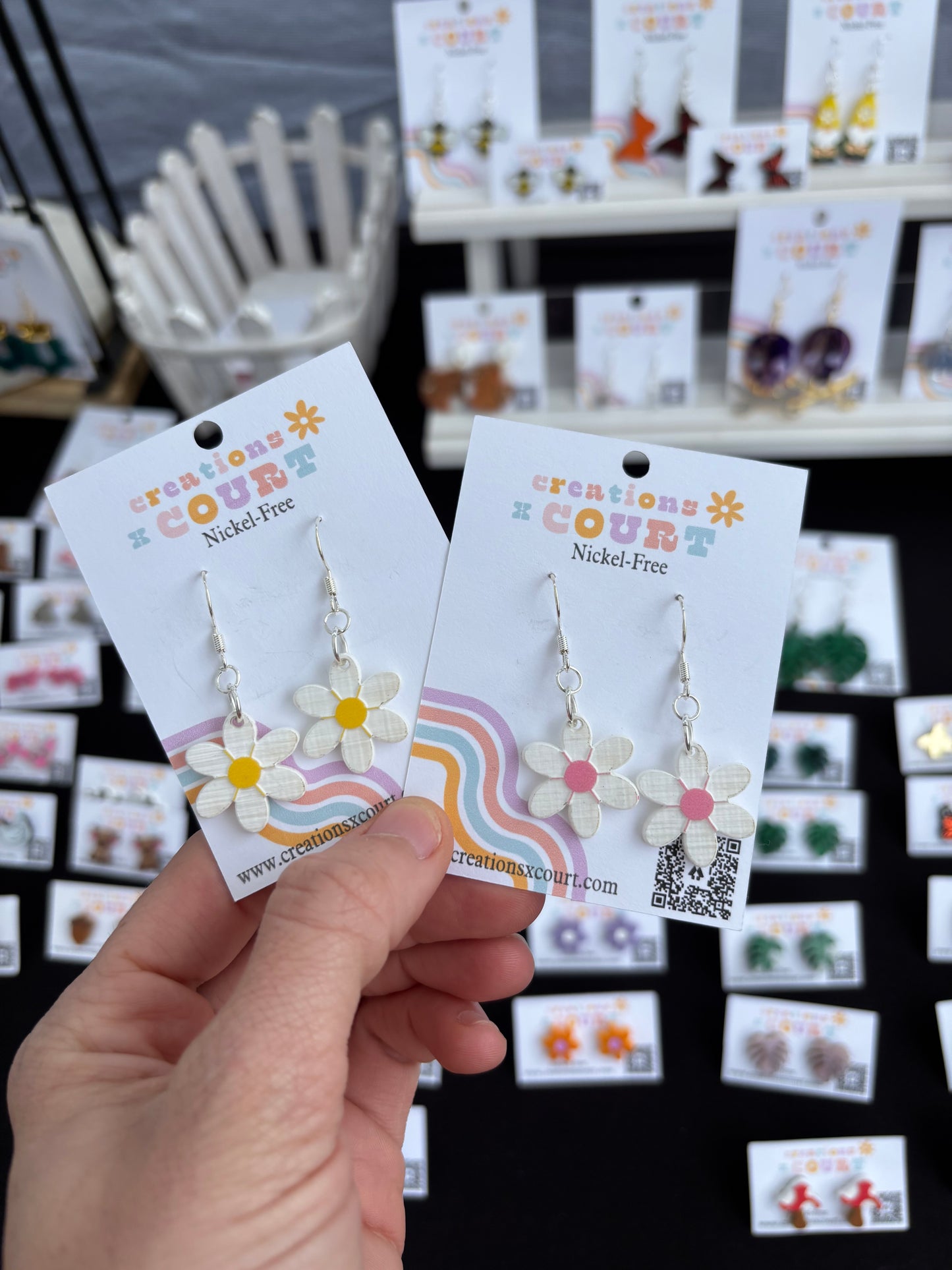 Daisy Dangles and Studs
