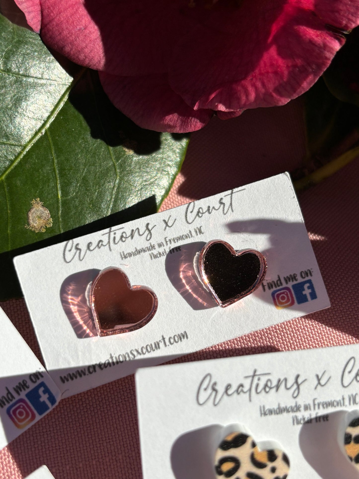 Heart Studs
