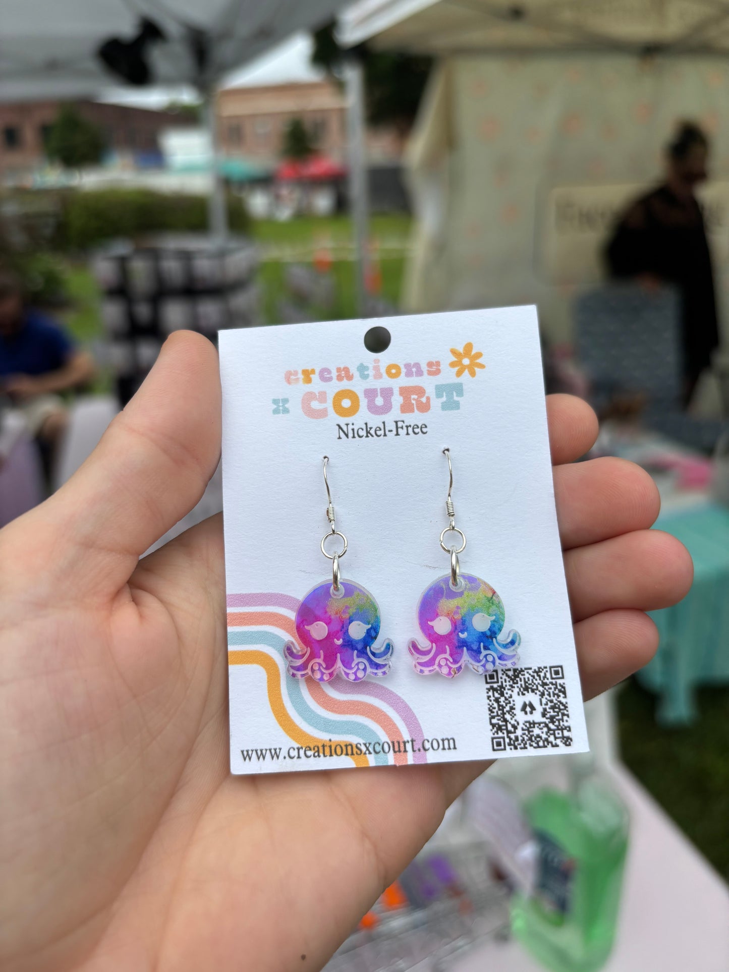 Octopus Dangles and Studs