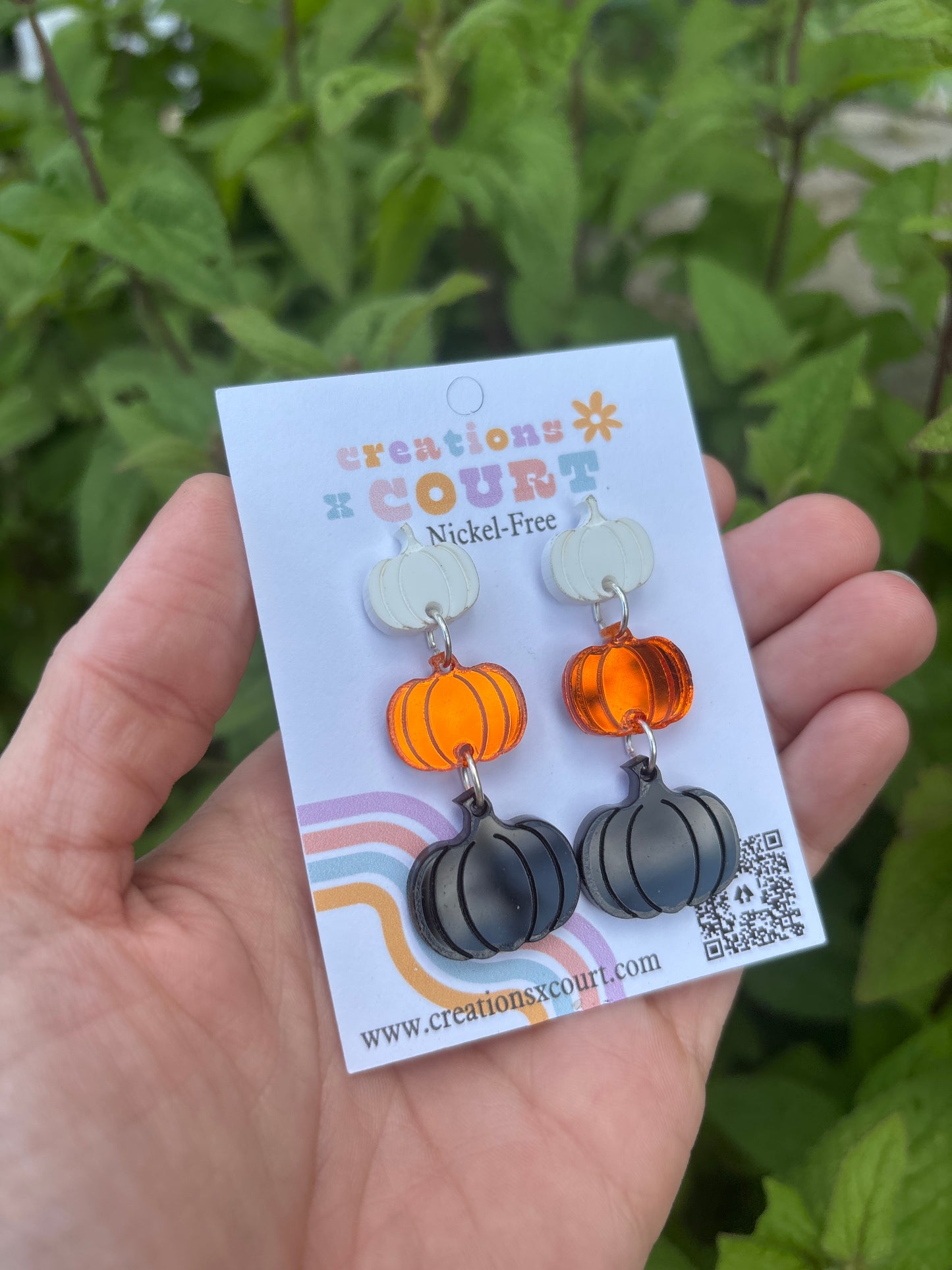 Pumpkin Patch Dangles