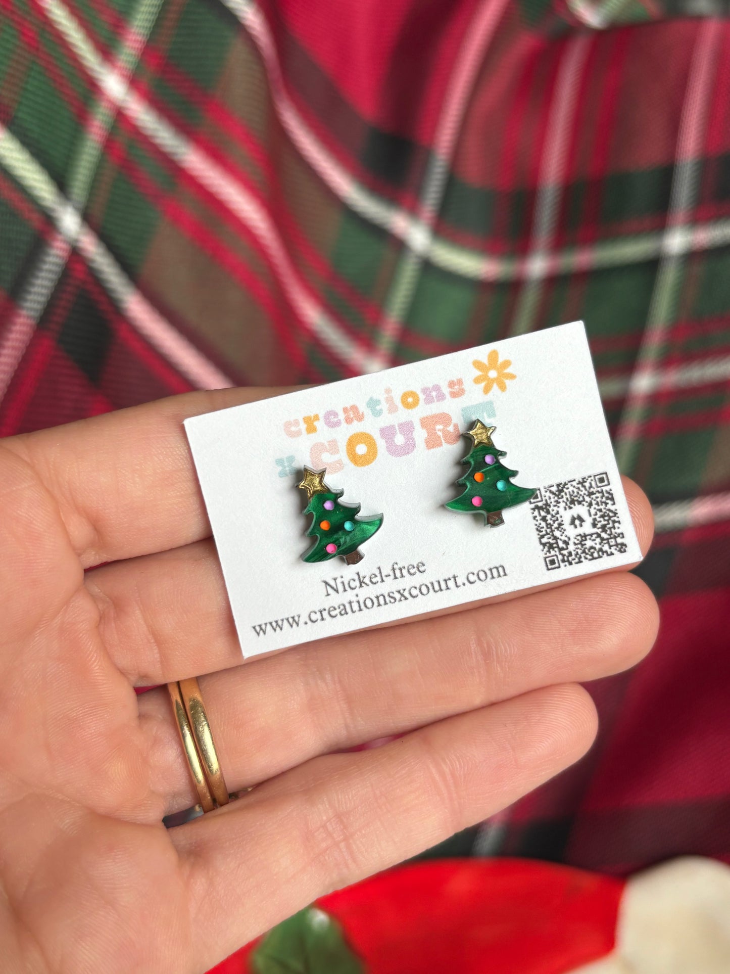 Christmas Tree Studs