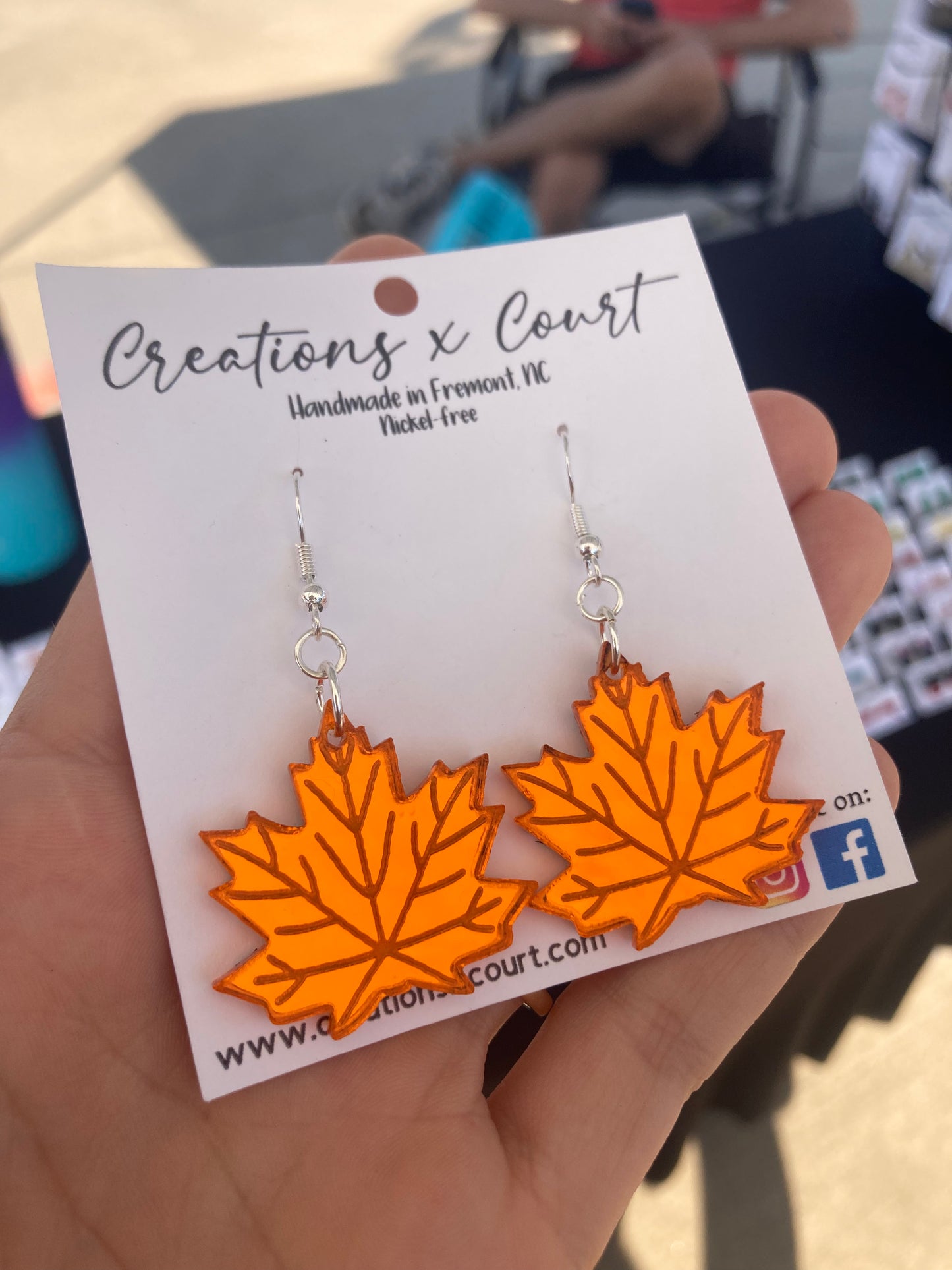 Maple Leaf Dangles