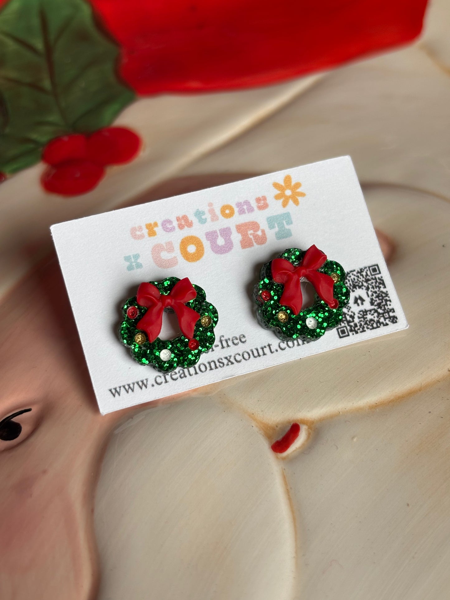 Wreath Studs
