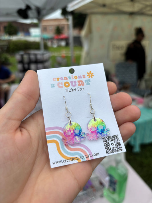 Octopus Dangles and Studs