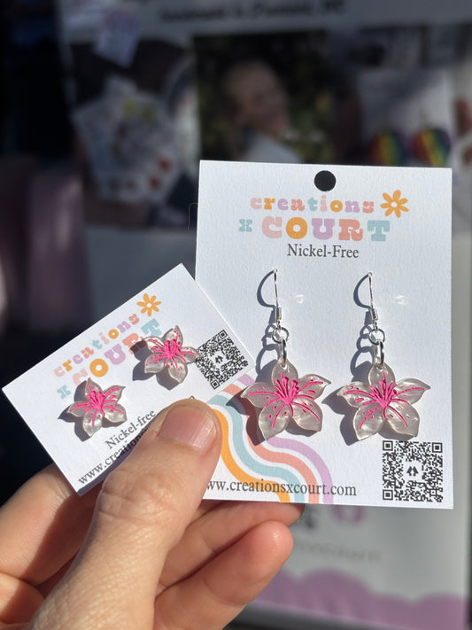Azalea Dangles and Studs