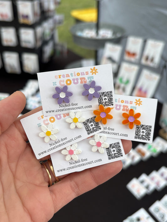 Daisy Dangles and Studs