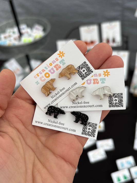 Bear Studs