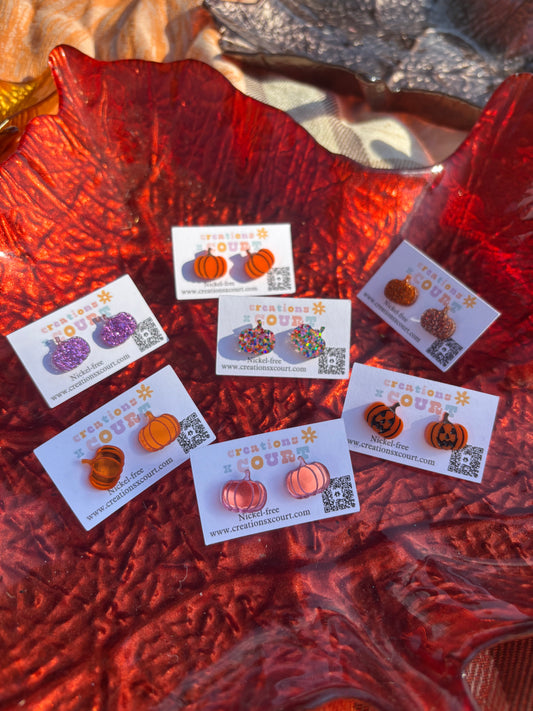 Pumpkin Studs