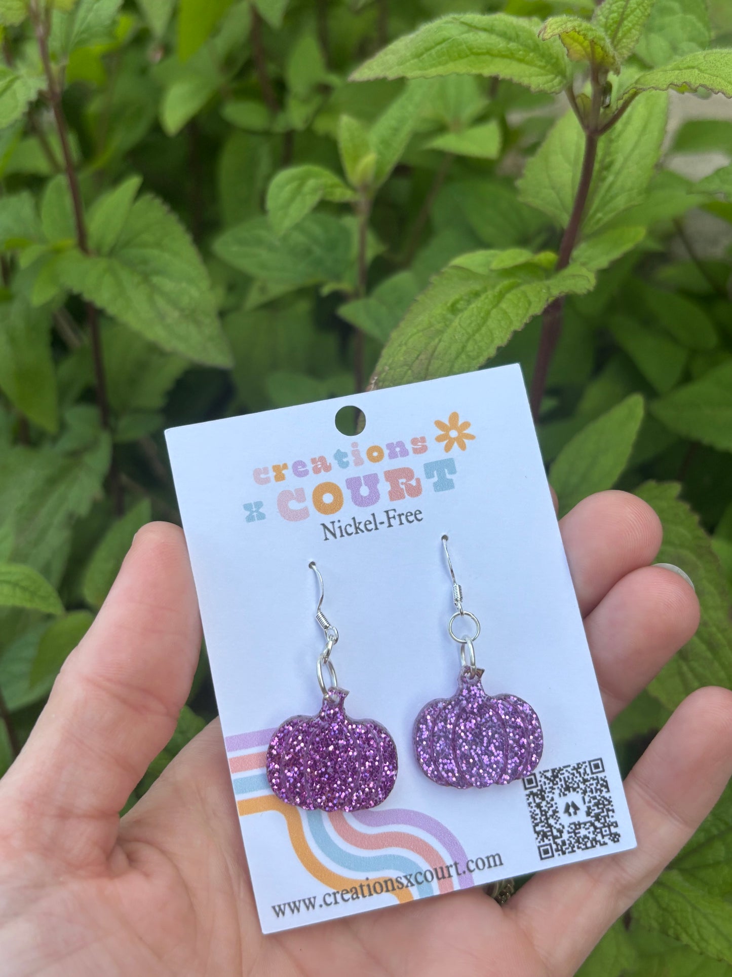 Pumpkin Dangles