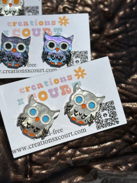 Owl Studs