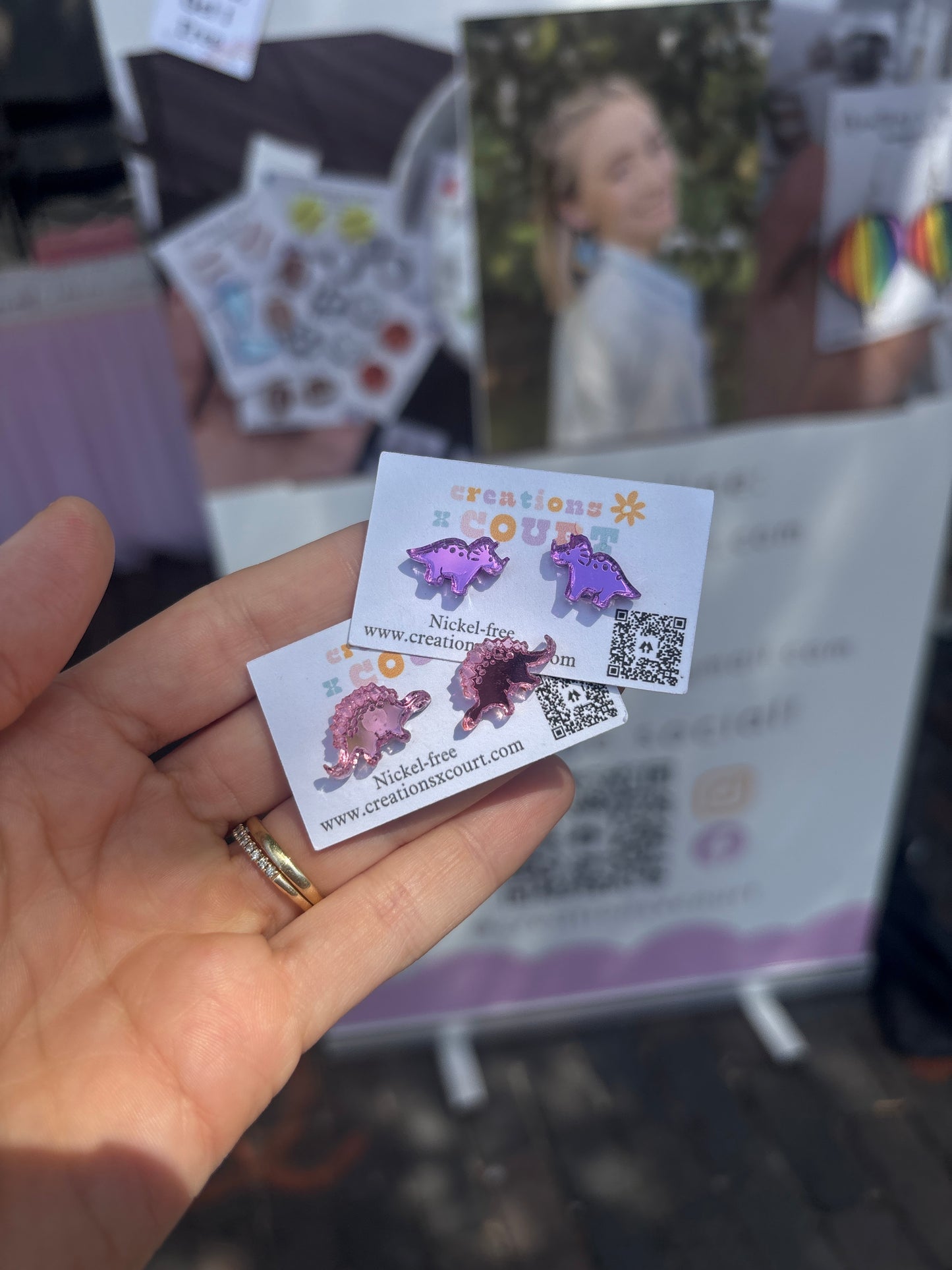 Tiny Diny Studs