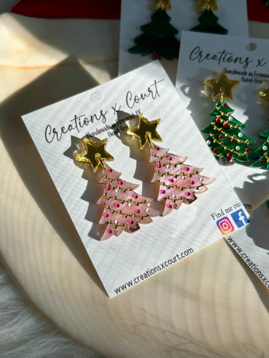 Painted Christmas Trees
