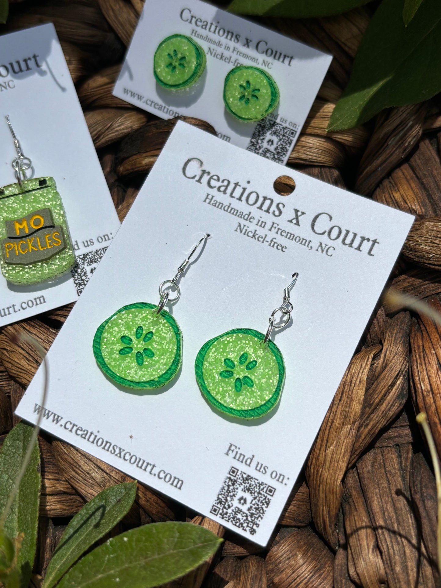 Pickle Dangles and Studs