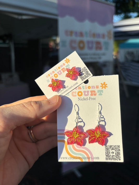 Azalea Dangles and Studs