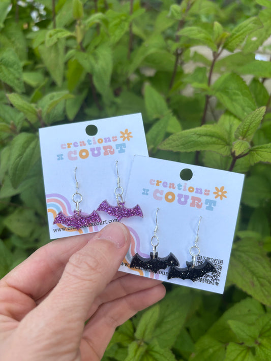 Bat Dangles and Studs