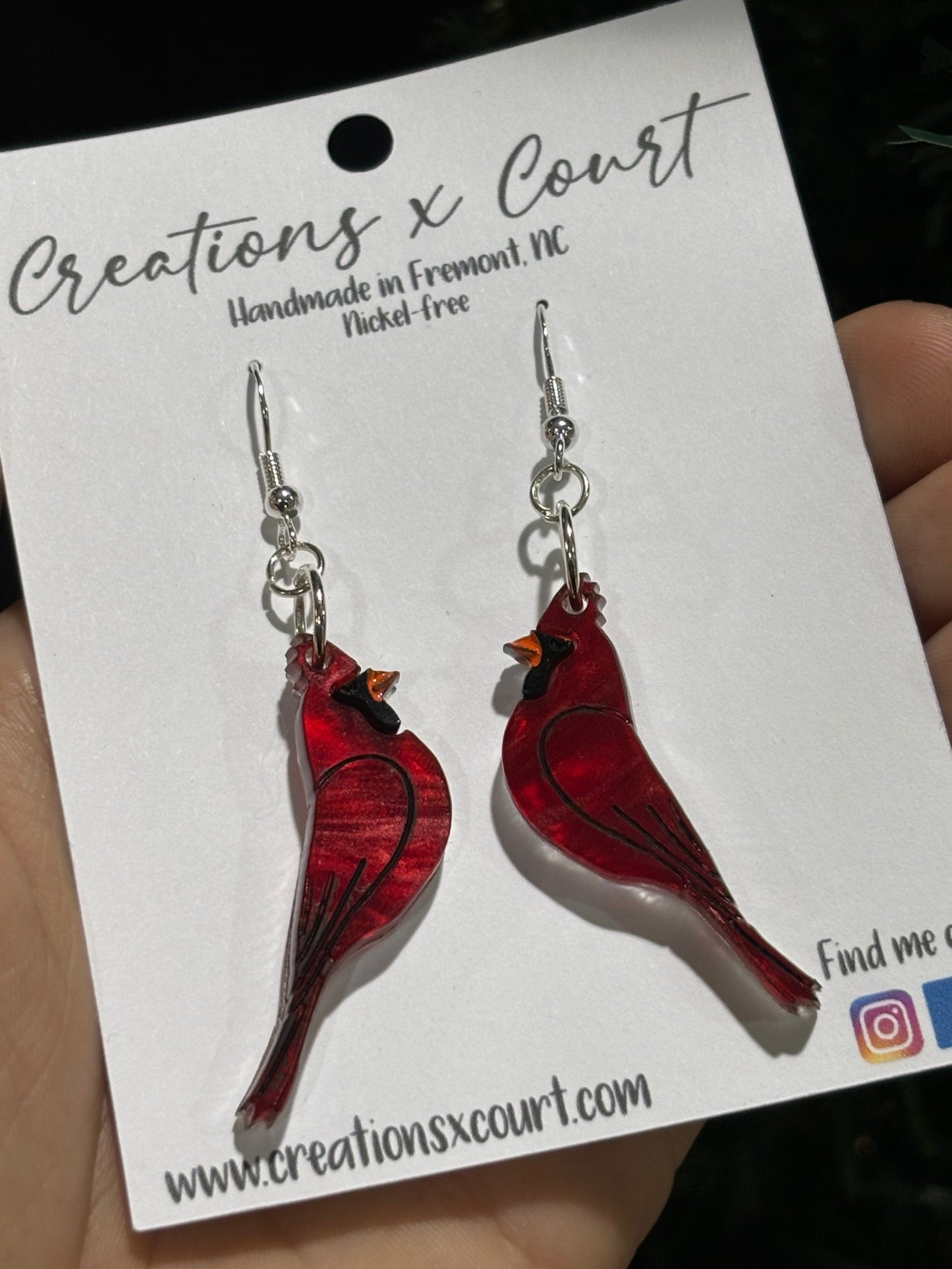 Cardinal Dangles and Studs