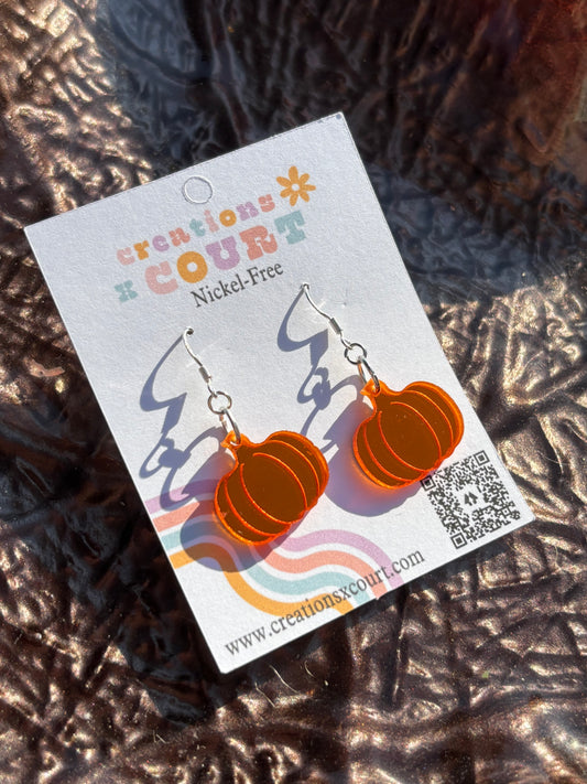 Pumpkin Dangles
