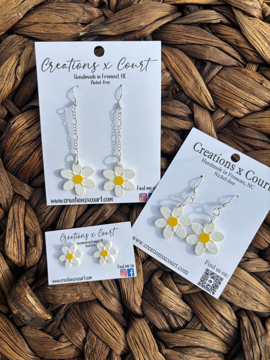 Daisy Dangles and Studs