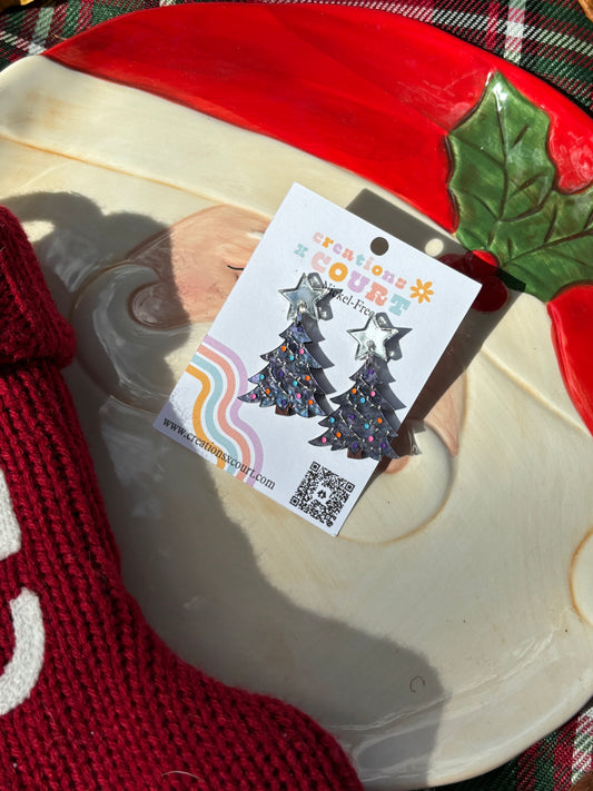 Galaxy Christmas Tree Dangles