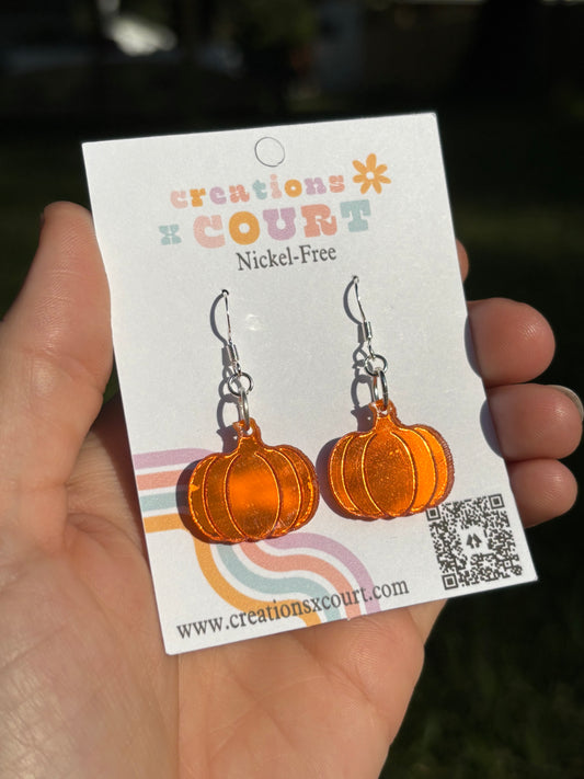 Pumpkin Dangles