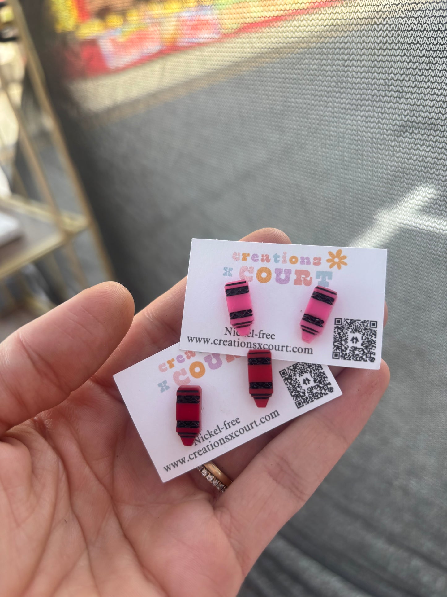Crayon Studs