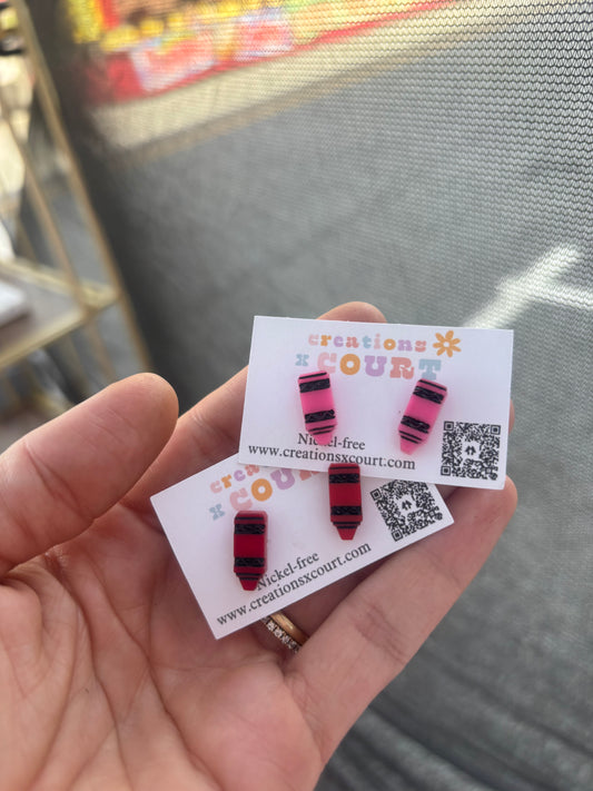 Crayon Studs