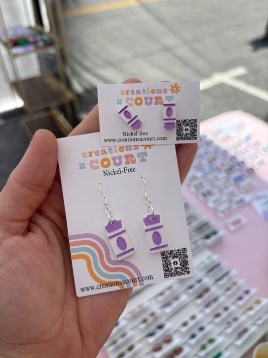 Expo Marker Dangles and Studs