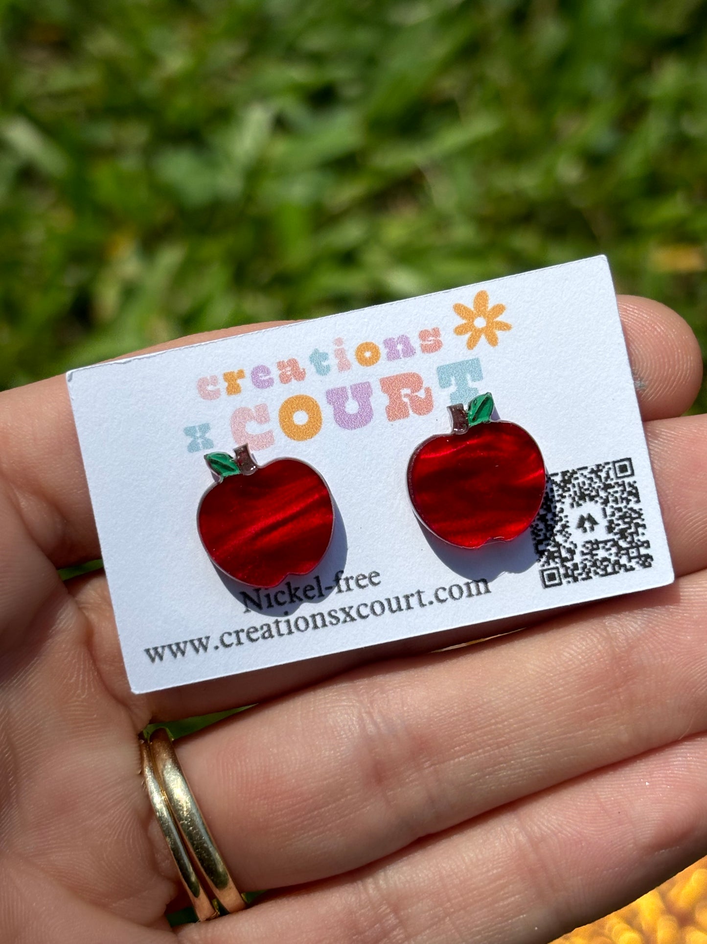 Apple Studs