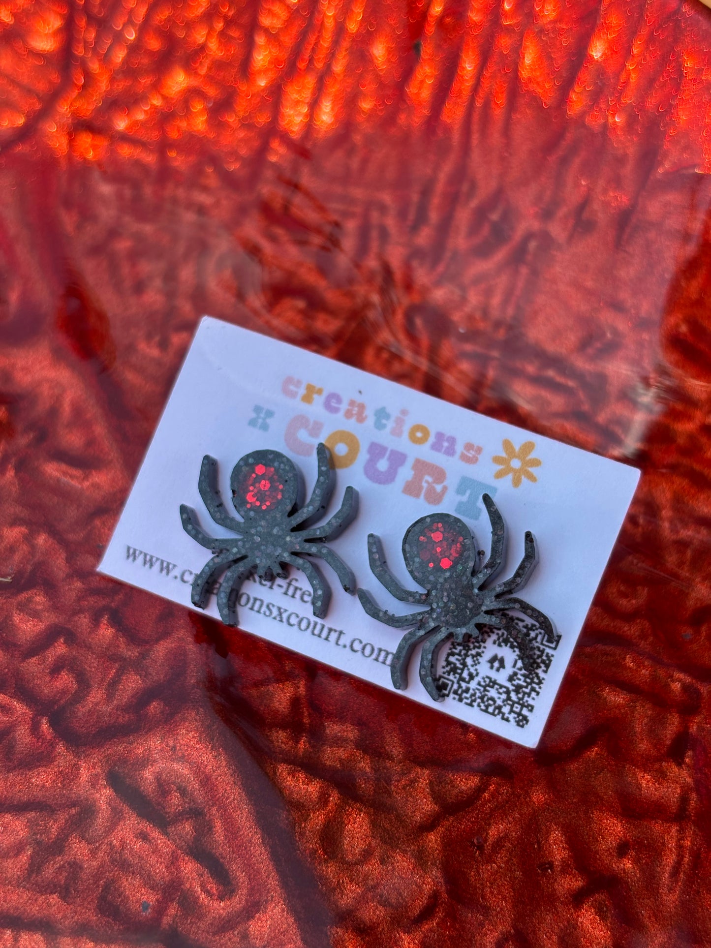 Black Widow Studs