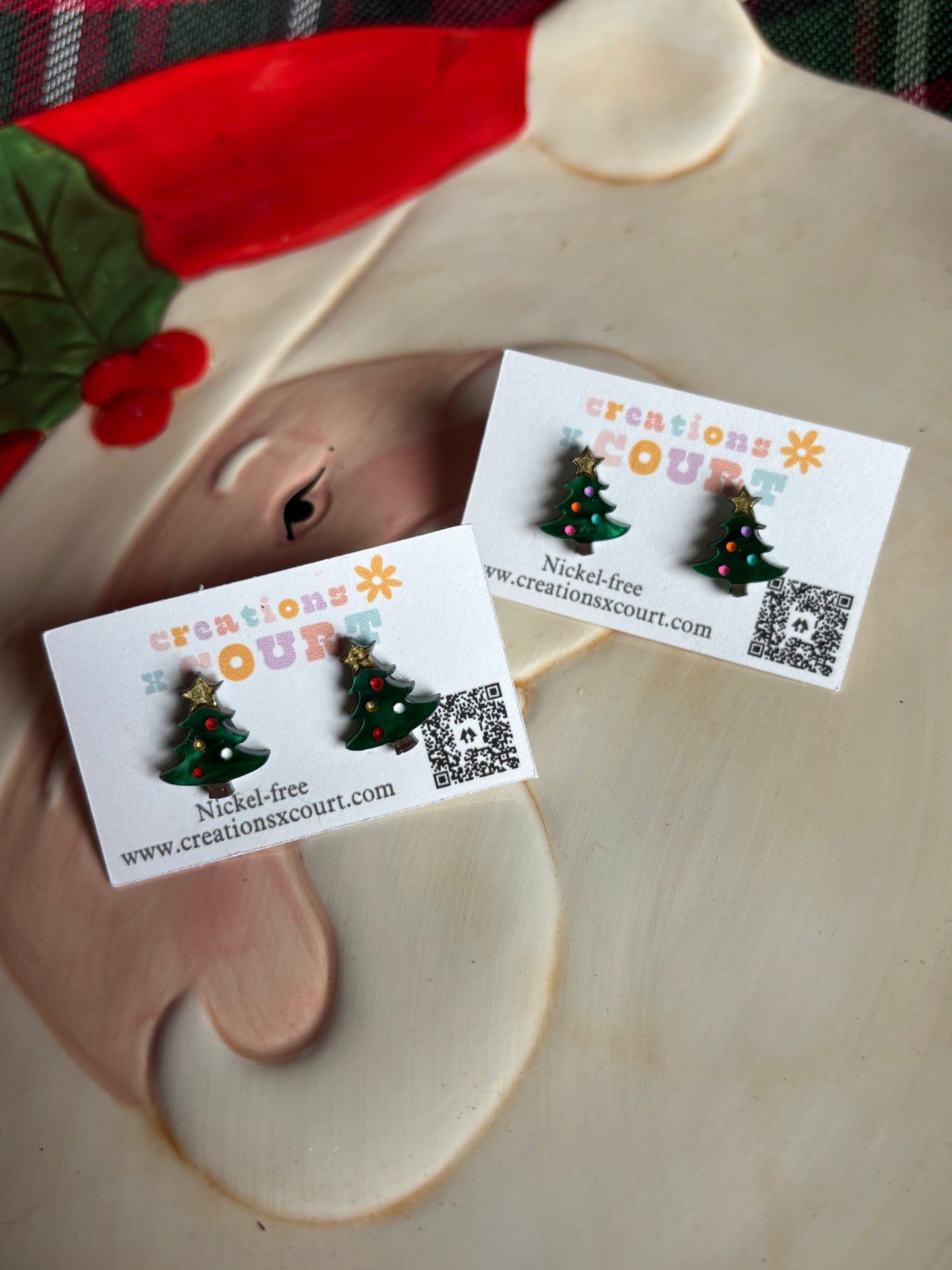 Christmas Tree Studs